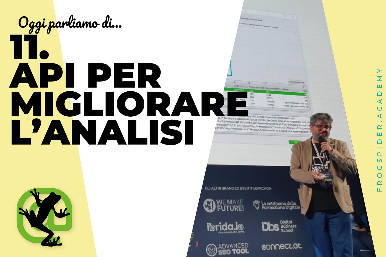 Collegare le API con Screaming Frog